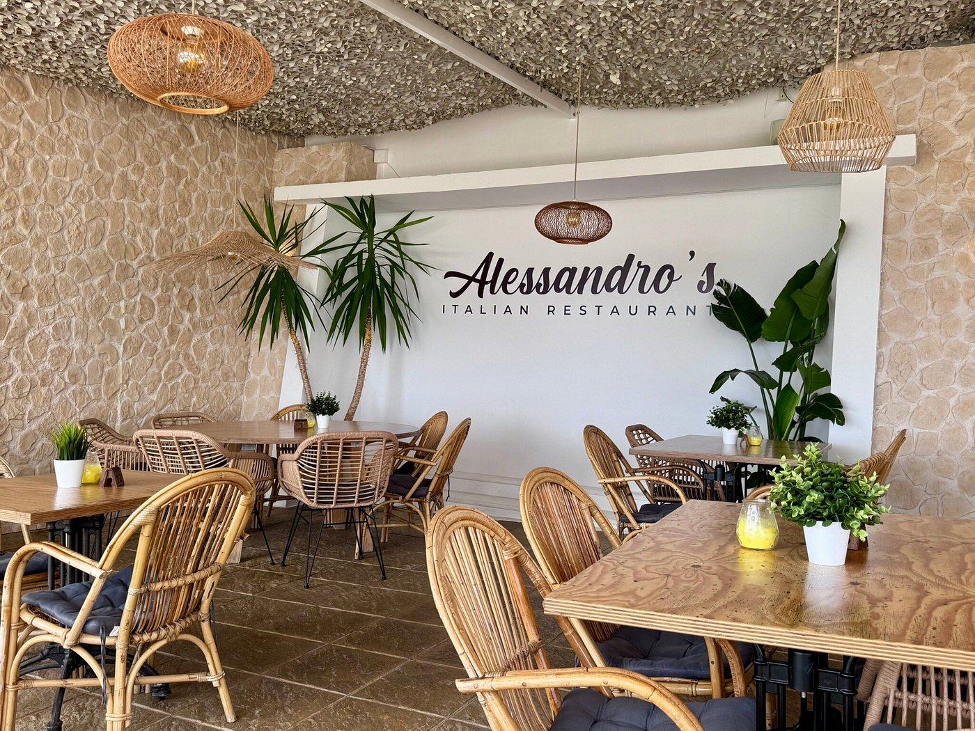 Alessandro's at night