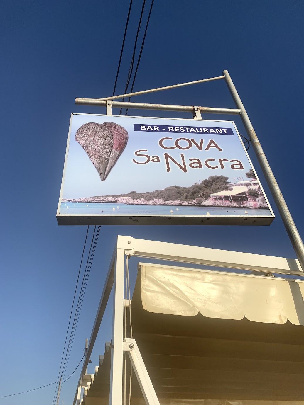 The Cova Sa Nacra sign