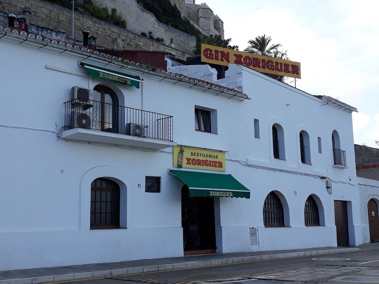 The Destilerias Xoriguer building