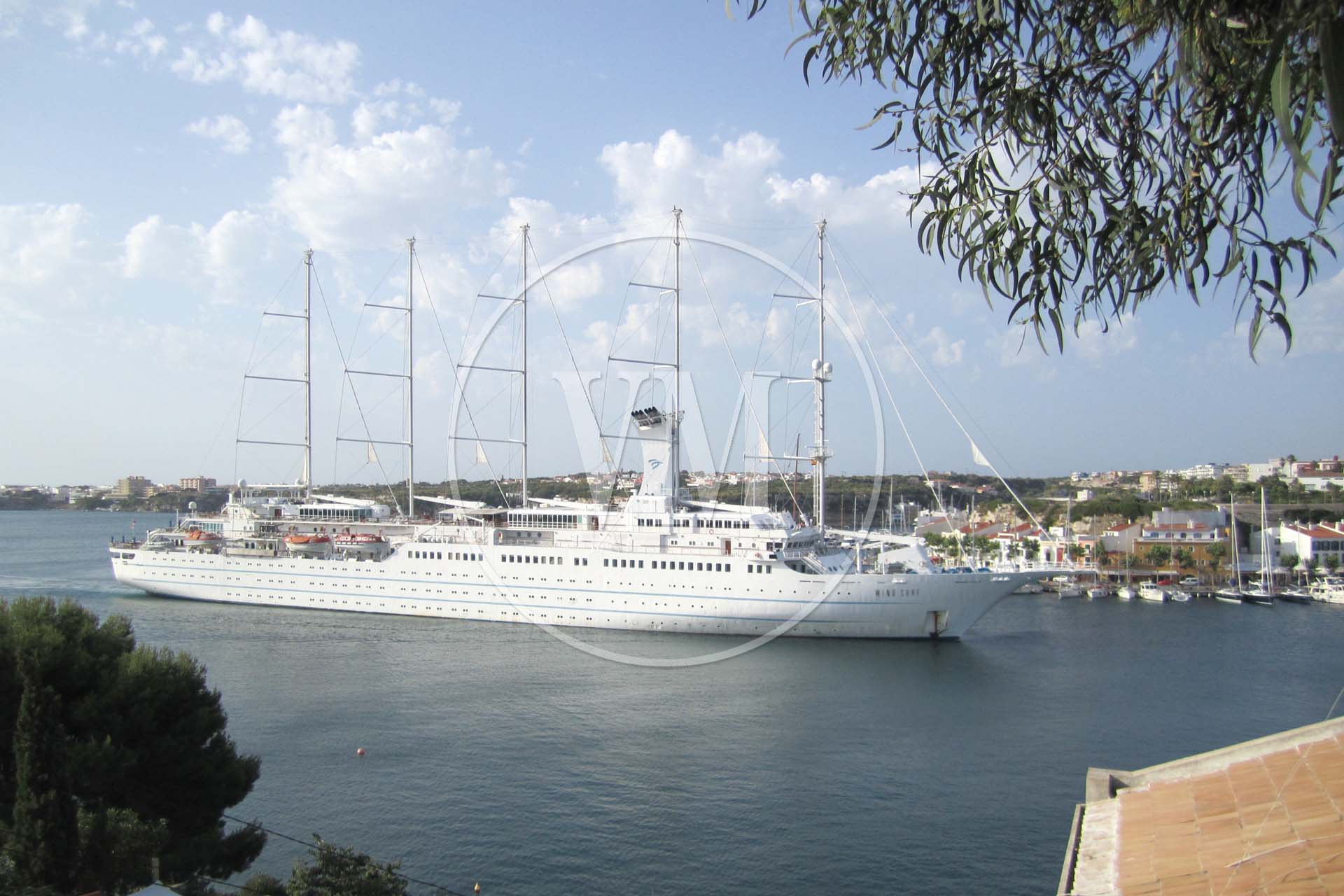 Cruise Sail Ship Mahon 2295 Menorca