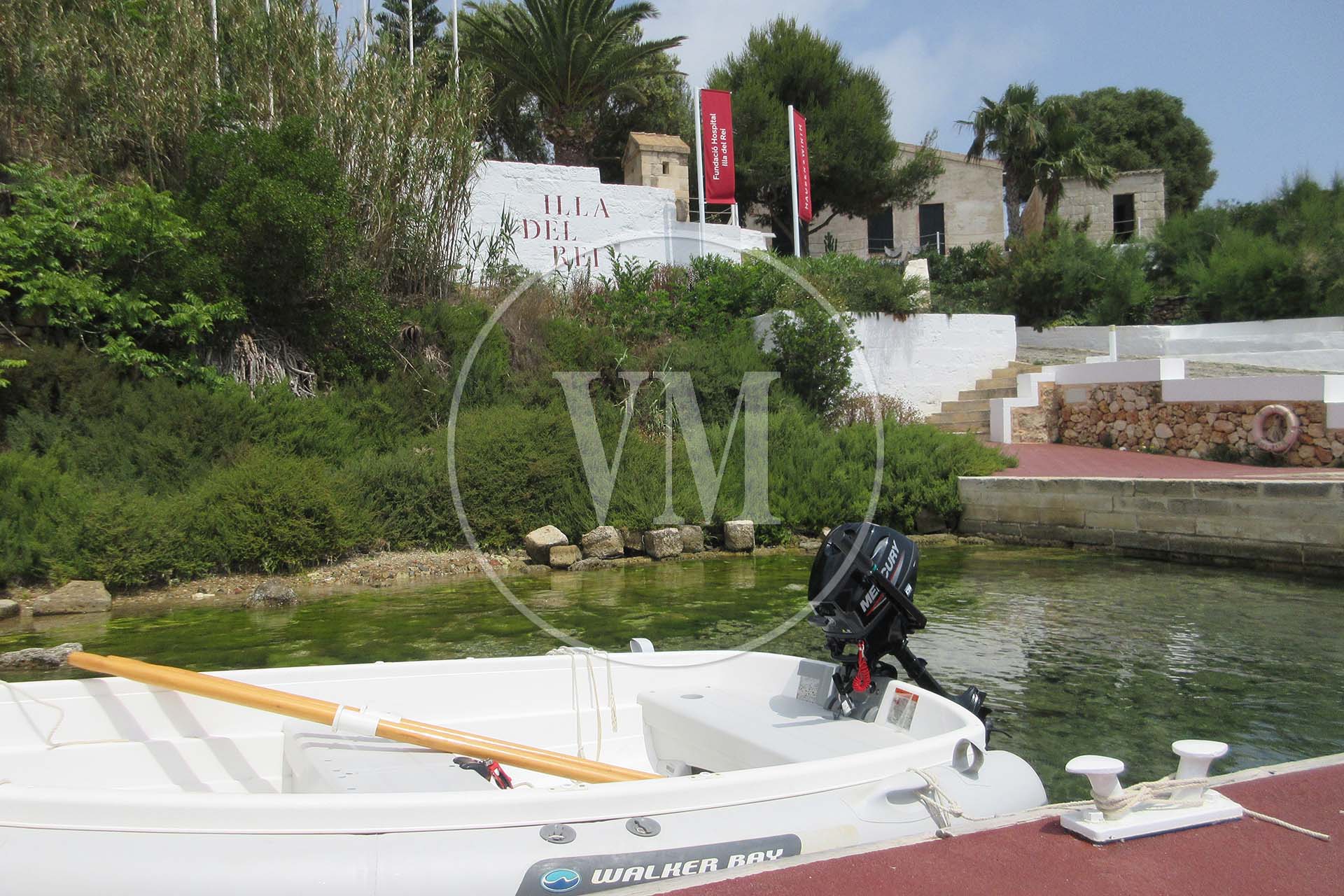 Illa Del Rei Schlauchboot 6019 Villa Mahon Menorca