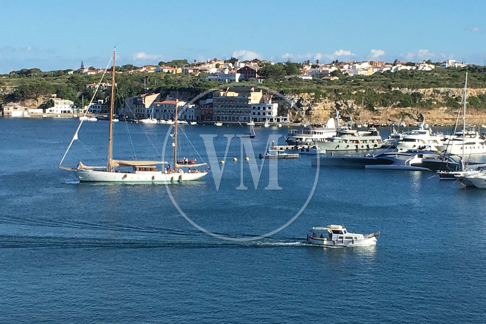 Mahon Hafen Boote 3815 Villa Menorca