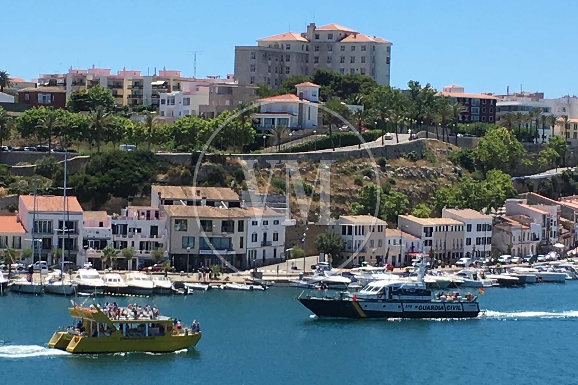 Mahon Hafen Boote 3827 Villa Menorca