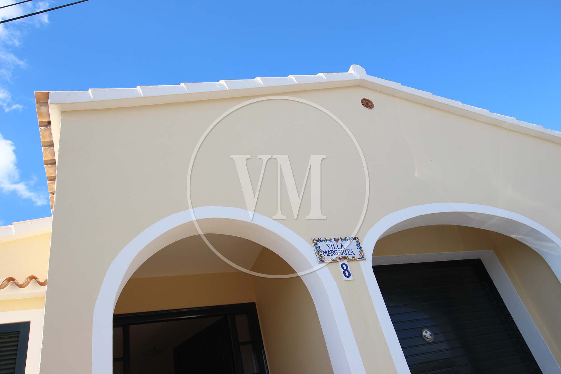 Villa Front Door Arch 7620 Mahon Menorca