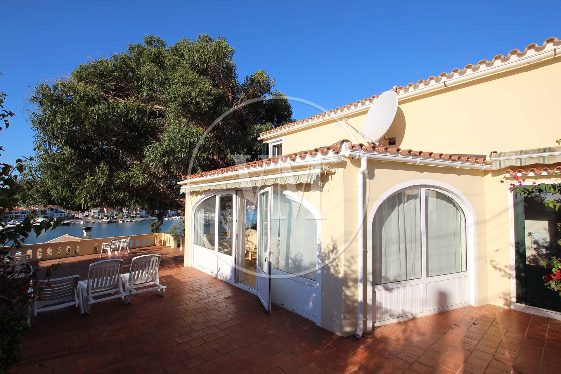 Villa SunRoom Außenbereich 7584 Mahon Menorca
