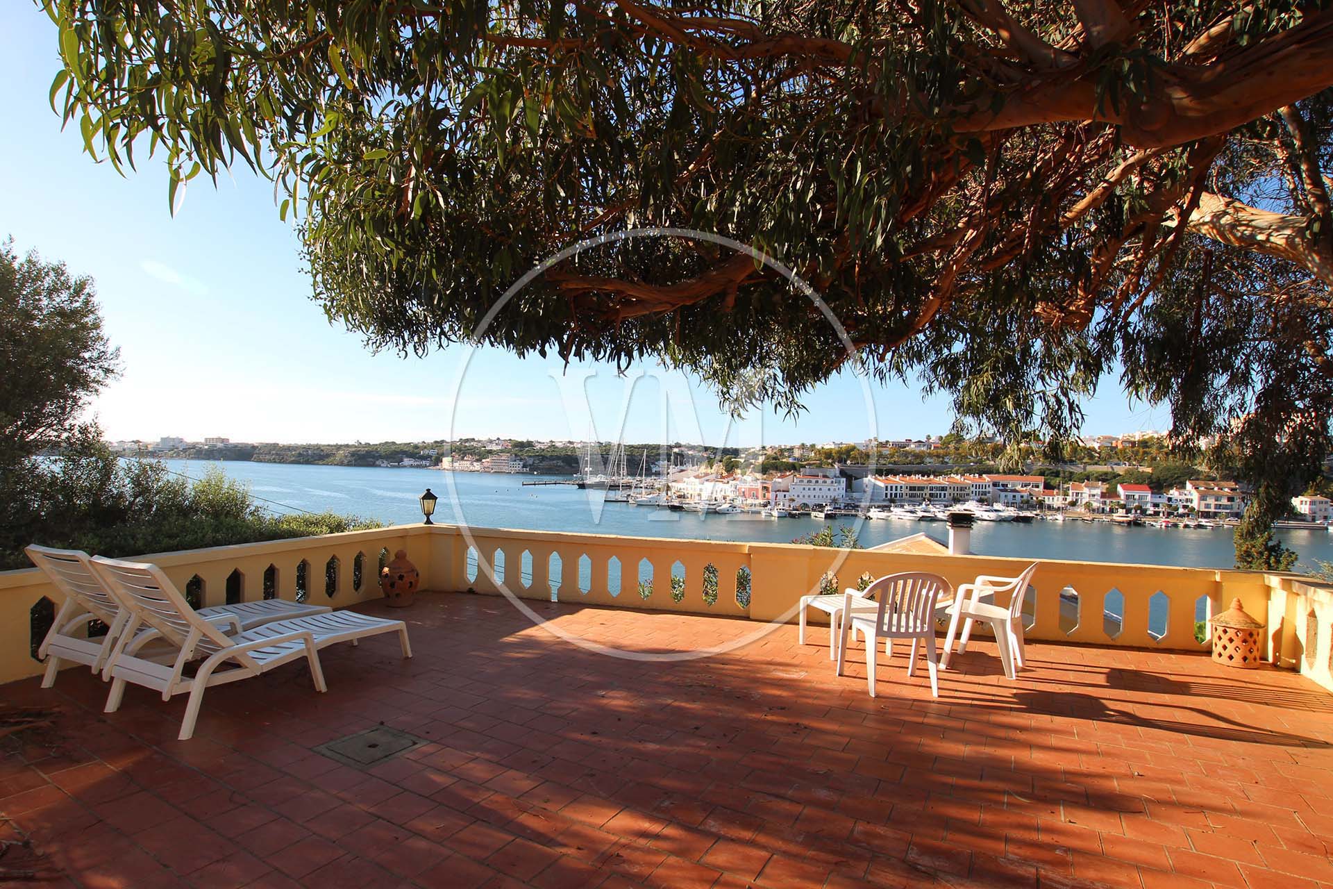 Villa Terrace View South 7594 Mahon Menorca