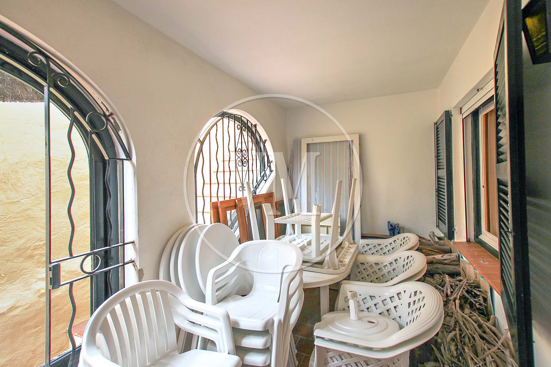 Villa Furniture Log Store 7508 Mahon Menorca